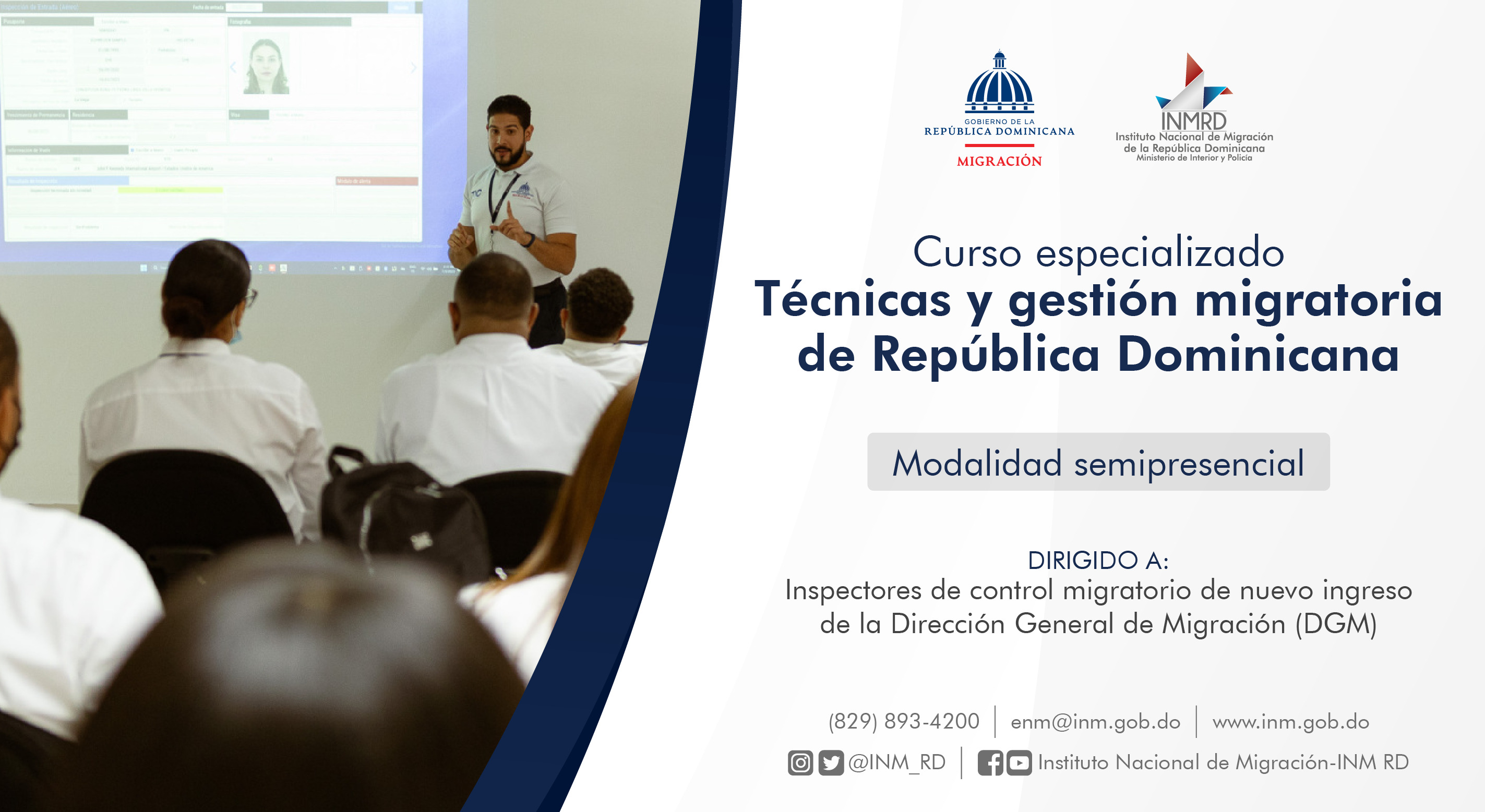 Curso Especializado: técnicas y gestión migratoria en República Dominicana v3